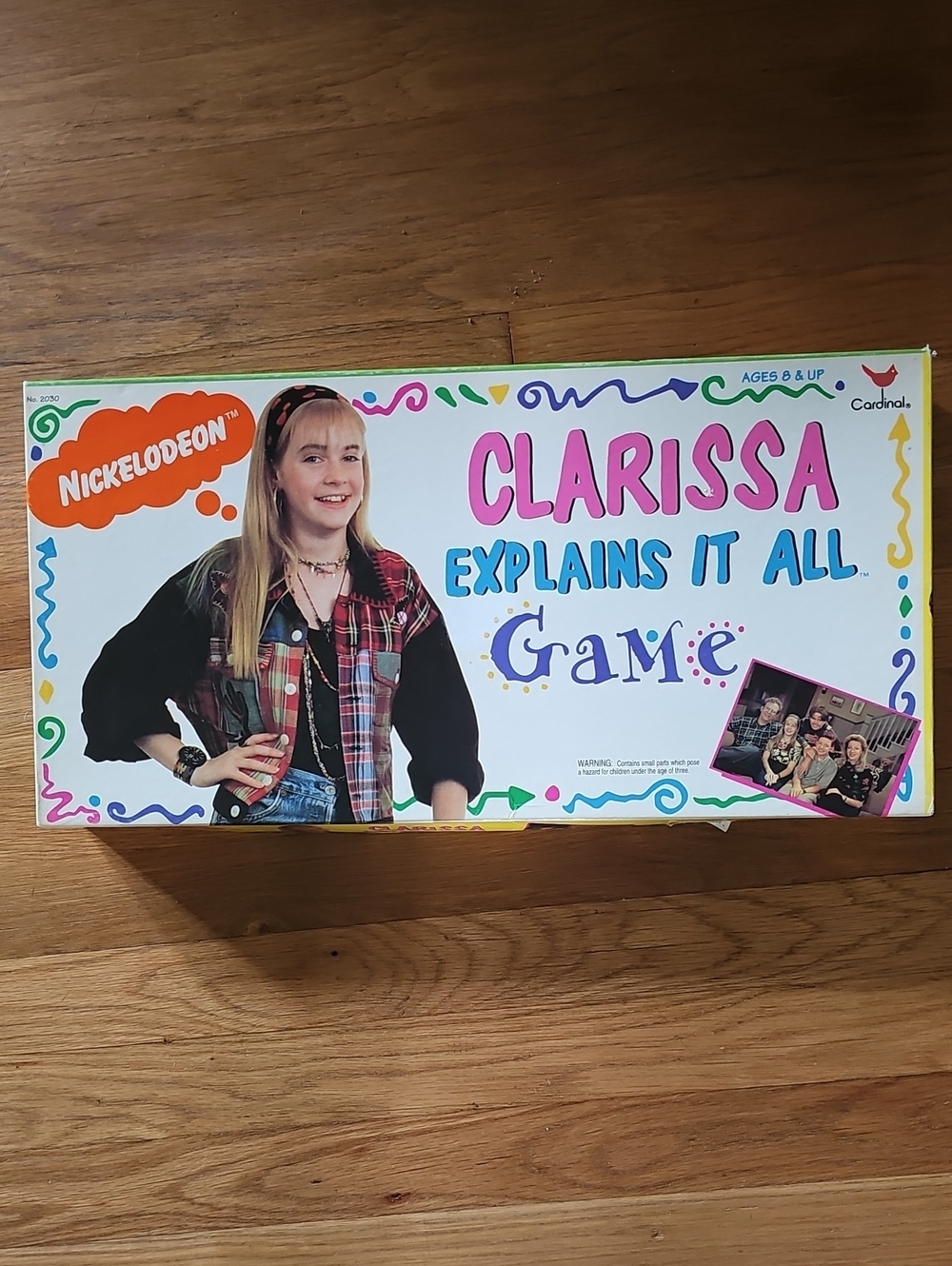 Vintage 1994 Clarissa Explains It All Board Game Nickelodeon Complete